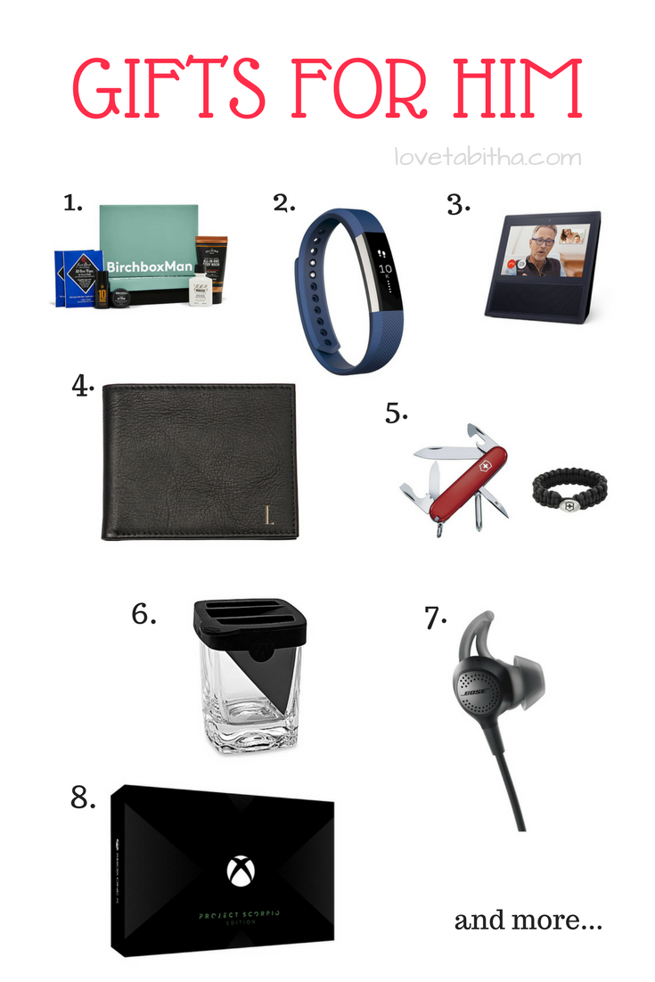 holiday gift guide gift ideas for him
