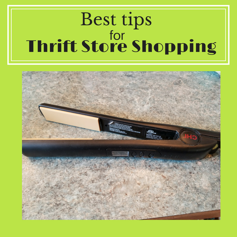best tips for thrift store shopping