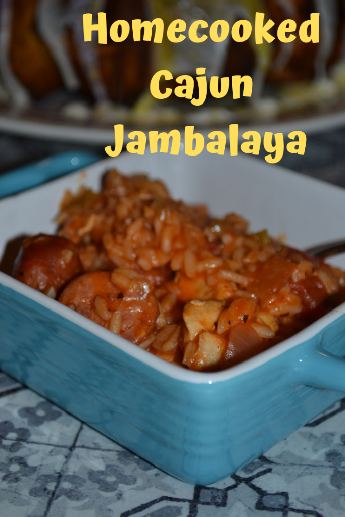Cajun Jambalaya, one pot dish and gluten free