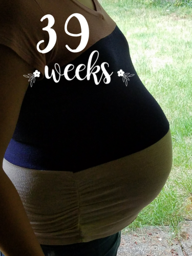 39 Weeks, Counting down… #BumpDate