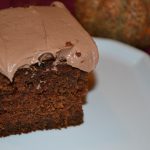 This Pumpkin Choctaw Cake is so delicious and easy to make. A mix of pumpkin bread and chocolate cake!