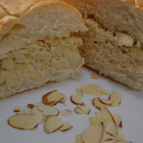 Recipe for Curry Chicken Sandwich w/Almonds