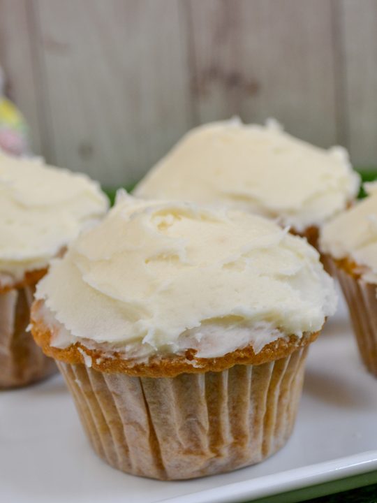 Bakery Style Carrot Cupcakes