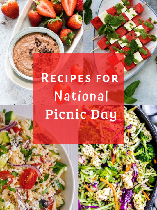 Recipes for National Picnic Day