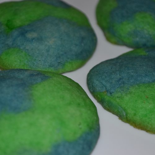 Celebrate Earth Day with making some Earth Cookies!