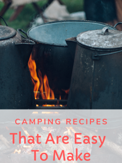 A list of easy to make camping recipes; from desserts to main courses.