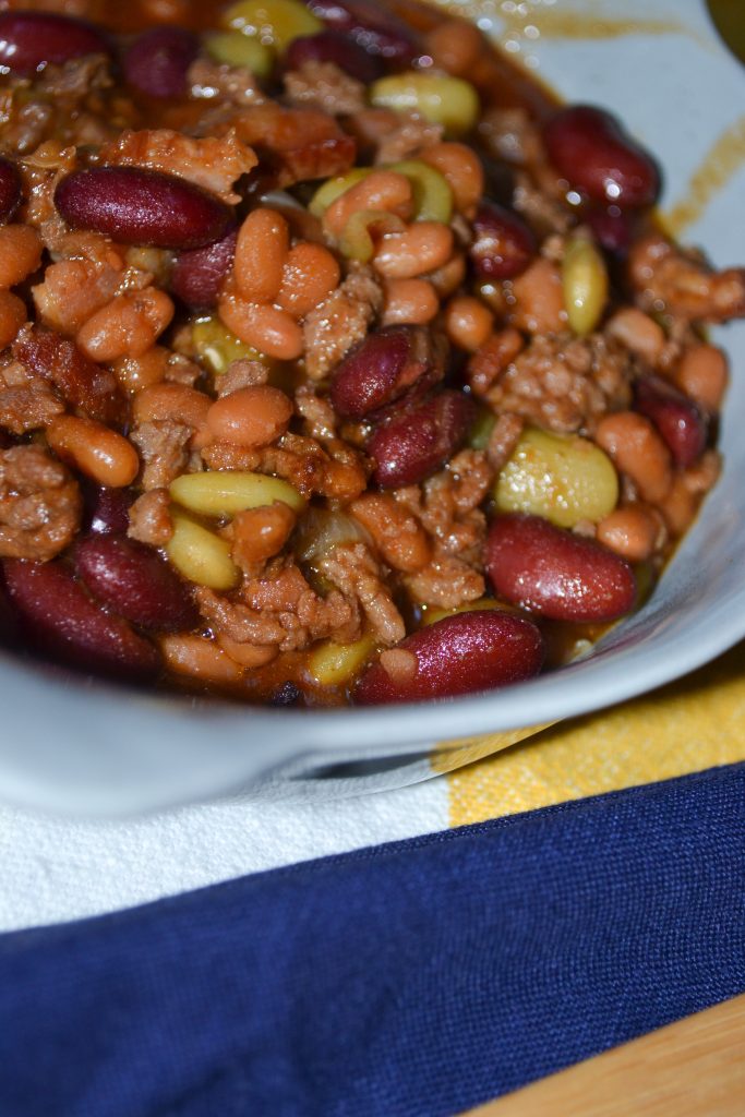 Calico Beans in the Instant Pot is so easy and delicious! A fave in our household!