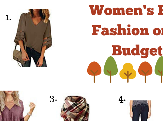 Women’s Fall Fashion on a Budget #giveaway