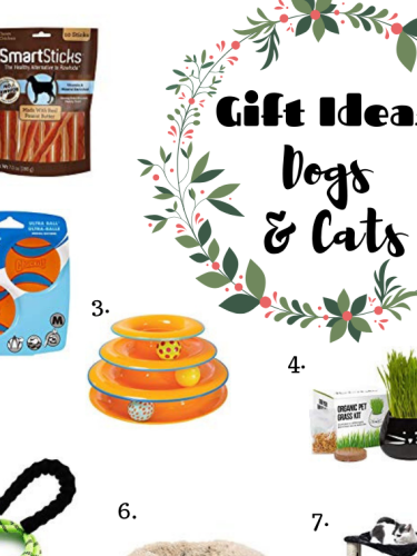 Gift Ideas for Dogs & Cats #HolidayGiftGuide