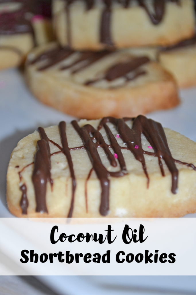 Recipe for Coconut Oil Shortbread Cookies; delicious and easy!