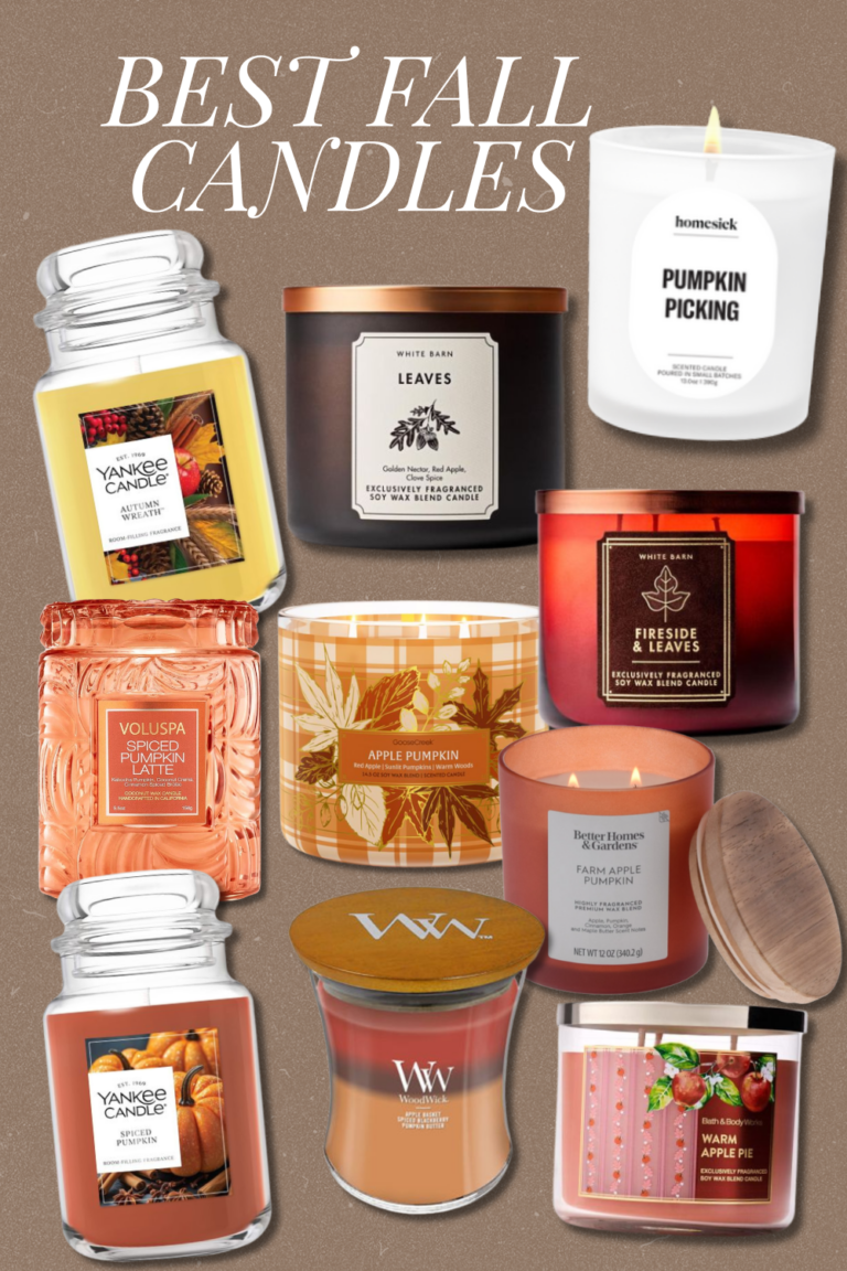 The Best Fall Candles to Make Your Home Smell Like Autumn